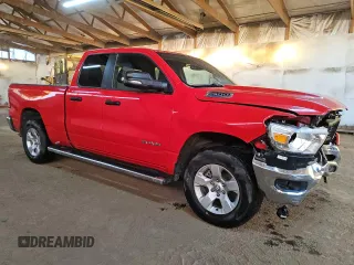 2023 Ram 1500 Big Horn with VIN 1C6RRFBG7PN634100, listed as a Copart auction lot 82856194 with 36,478 mi miles and Salvage Title. Bid and sale history available at carsss.com. Image 4.