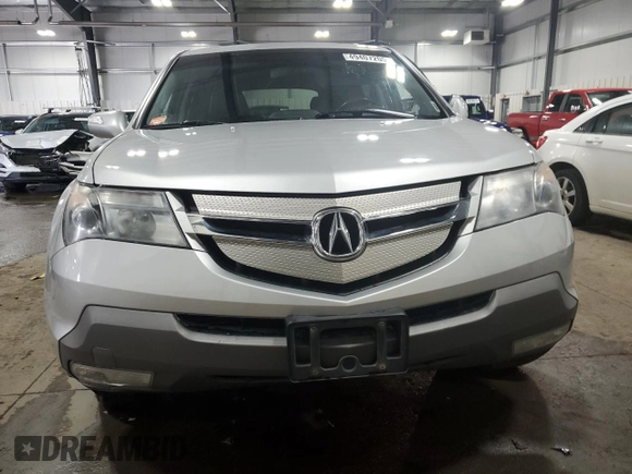 2008 Acura MDX Tech Pkg with VIN 2HNYD28368H511327, listed as a Copart auction lot 49407205 with 207,658 mi miles and Salvage Title. Bid and sale history available at carsss.com. Image 5.