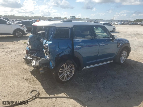 2023 MINI Countryman Cooper S with VIN WMZ53BR08P3R00410, listed as a Copart auction lot 68829034 with 11,877 mi miles and Salvage Title. Bid and sale history available at carsss.com. Image 3.