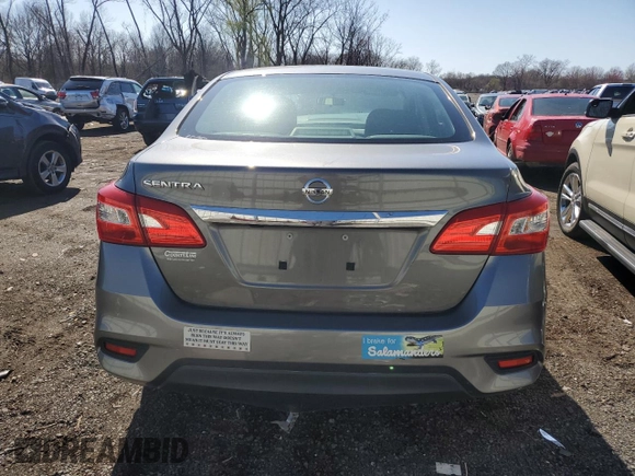 2019 Nissan Sentra SR with VIN 3N1AB7AP0KY394243, listed as a Copart auction lot 52286175 with 0 mi miles and Salvage Title. Bid and sale history available at carsss.com. Image 6.