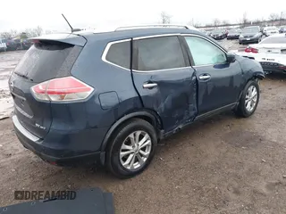 2016 Nissan Rogue SV with VIN KNMAT2MVXGP639517, listed as a IAAI auction lot 41083380 with 92,510 mi miles and . Bid and sale history available at carsss.com. Image 4.