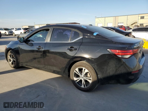2020 Nissan Sentra SV with VIN 3N1AB8CV0LY213158, listed as a Copart auction lot 49548475 with 69,953 mi miles and Salvage Title. Bid and sale history available at carsss.com. Image 2.