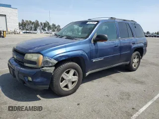 2003 Chevrolet TrailBlazer LS with VIN 1GNDS13S632155280, listed as a Copart auction lot 54379485 with 162,251 mi miles and Clean Title. Bid and sale history available at carsss.com. Image 1.