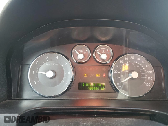 2009 Mercury Milan with VIN 3MEHM07Z29R634238, listed as a Copart auction lot 49627485 with 102,404 mi miles and Salvage title. Bid and sale history available at DreamBid. Image 9.