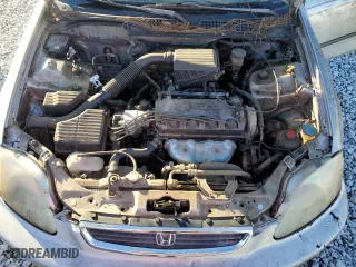 1998 Honda Civic DX with VIN 1HGEJ6622WL004591, listed as a Copart auction lot 83034814 with 282,467 mi miles and Clean Title. Bid and sale history available at carsss.com. Image 11.