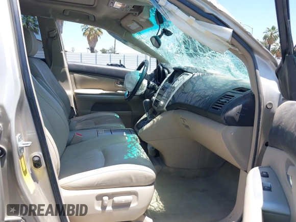 2006 Lexus RX 400h with VIN JTJHW31U860031359, listed as a IAAI auction lot 42648566 with 179,063 mi miles and . Bid and sale history available at DreamBid. Image 5.
