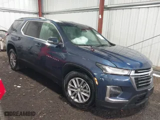 2023 Chevrolet Traverse LT Cloth with VIN 1GNEVGKWXPJ136486, listed as a IAAI auction lot 41690833 with 89,329 mi miles. Bid and sale history available at carsss.com. Image 1.