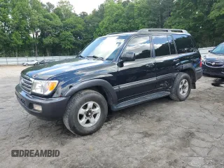 2005 Toyota Land Cruiser z VIN JTEHT05J152073896, wystawiony jako Copart lot #55521925 z przebiegiem 305 843 mil mil oraz Szkoda całkowita • Salvage title. Historia ofert i sprzedaży dostępna na DreamBid. Obrazek 1.