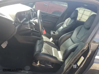 2016 Tesla Model X P90D with VIN 5YJXCAE44GF025048, listed as a Copart auction lot 47067755 with 104,901 mi miles and Salvage Title. Bid and sale history available at carsss.com. Image 7.