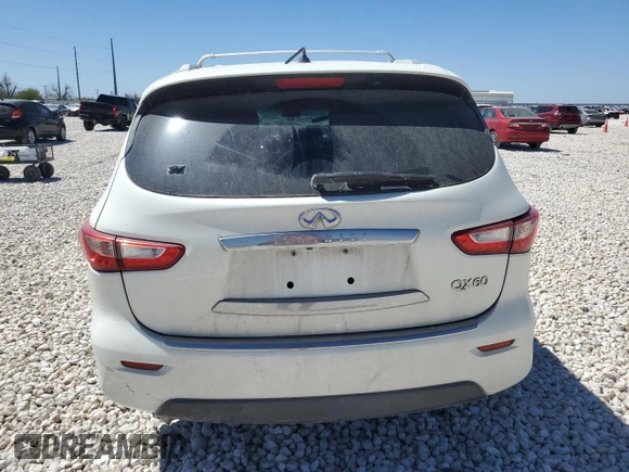 2015 Infiniti QX60 with VIN 5N1AL0MN3FC547879, listed as a Copart auction lot 49663265 with 0 mi miles and Salvage Title. Bid and sale history available at carsss.com. Image 6.