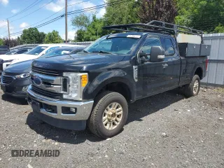 2017 Ford F-250 XLT with VIN 1FT7X2B68HED80811, listed as a Copart auction lot 62817355 with 182,225 mi miles and Clean title. Bid and sale history available at DreamBid. Image 1.