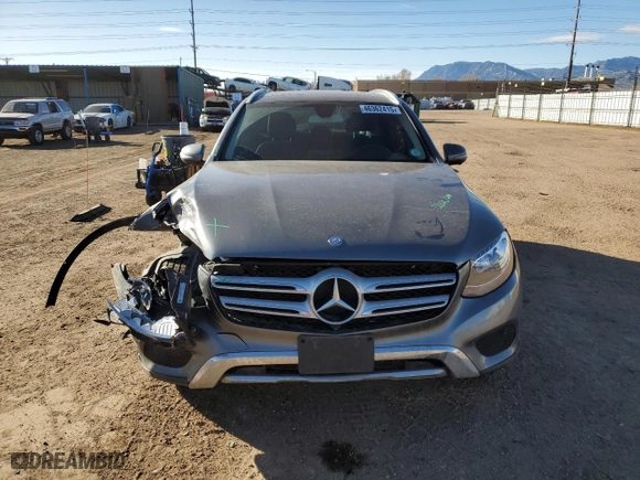 2016 Mercedes-Benz GLC with VIN WDC0G4KB9GF059759, listed as a Copart auction lot 46362415 with 25,487 mi miles and Salvage Title. Bid and sale history available at carsss.com. Image 5.