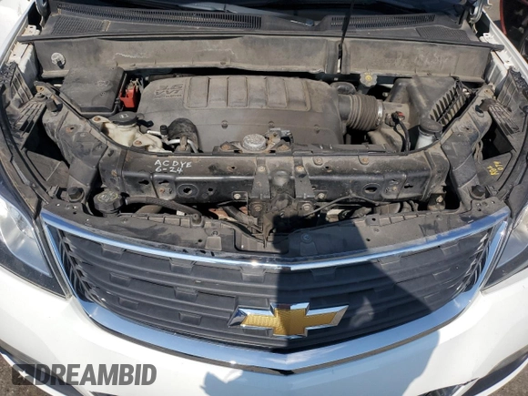 2017 Chevrolet Traverse LS with VIN 1GNKVFKD4HJ349379, listed as a Copart auction lot 64386315 with 383,272 mi miles and Salvage title. Bid and sale history available at DreamBid. Image 12.