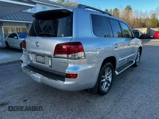 2013 Lexus LX 570 with VIN JTJHY7AXXD4091614, listed as a Copart auction lot 82096184 with 205,635 mi miles and Clean Title. Bid and sale history available at DreamBid. Image 4.