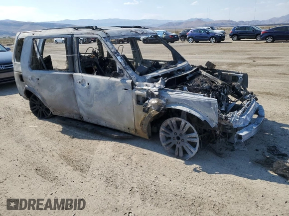 2014 Land Rover LR4 HSE with VIN SALAG2V68EA728121, listed as a Copart auction lot 62567514 with Not Provided miles and Non Repairable. Bid and sale history available at DreamBid. Image 4.