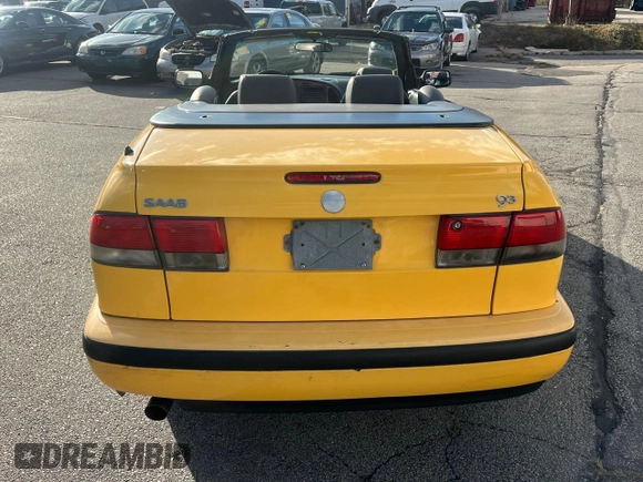 1999 Saab 9-3 SE with VIN YS3DF75P3X7055356, listed as a Copart auction lot 81576784 with 999,999 mi miles and Clean Title. Bid and sale history available at carsss.com. Image 6.