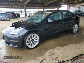 2022 Tesla Model 3 with VIN 5YJ3E1EA3NF289292, listed as a Copart auction lot 45974405 with 109,164 mi miles and Clean Title. Bid and sale history available at carsss.com. Image 1.