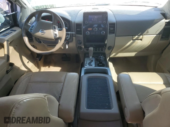 2013 Nissan Titan SL with VIN 1N6BA0ECXDN304659, listed as a Copart auction lot 50101345 with 153,951 mi miles and Clean Title. Bid and sale history available at DreamBid. Image 8.