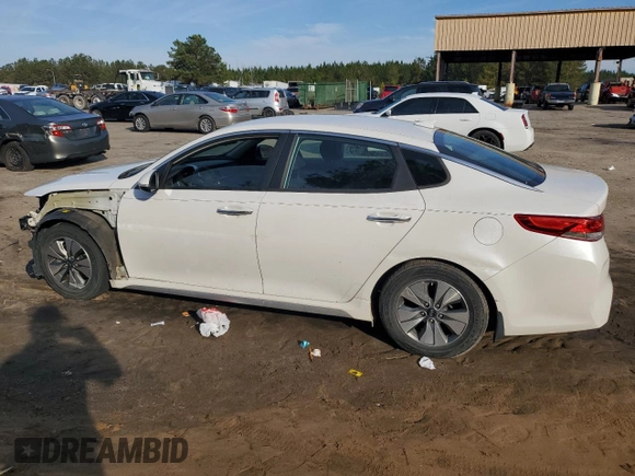 2018 Kia Optima Hybrid Premium with VIN KNAGT4LE3J5021799, listed as a Copart auction lot 80951744 with 109,570 mi miles and Salvage Title. Bid and sale history available at carsss.com. Image 2.