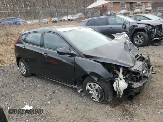 2014 Hyundai Accent GS with VIN KMHCT5AE7EU164871, listed as a Copart auction lot 51060725 with Not Provided miles and Salvage Title. Bid and sale history available at carsss.com. Image 4.
