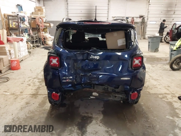 2020 Jeep Renegade Latitude with VIN ZACNJBBB6LPL35711, listed as a IAAI auction lot 41567345 with 48,614 mi miles. Bid and sale history available at carsss.com. Image 15.