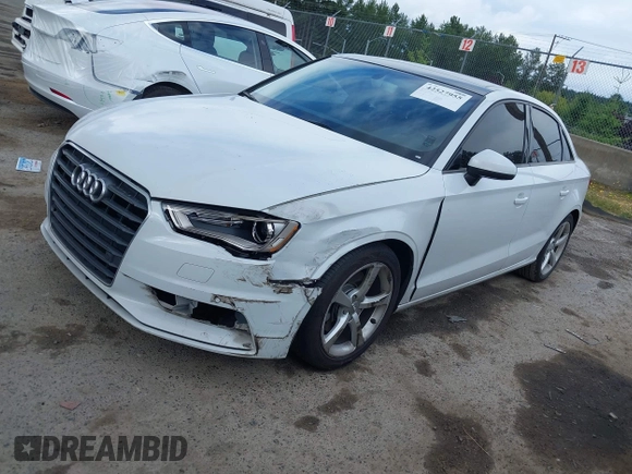 2016 Audi A3 Premium with VIN WAUA7GFFXG1056744, listed as a IAAI auction lot 42527955 with 125,917 mi miles and . Bid and sale history available at DreamBid. Image 2.