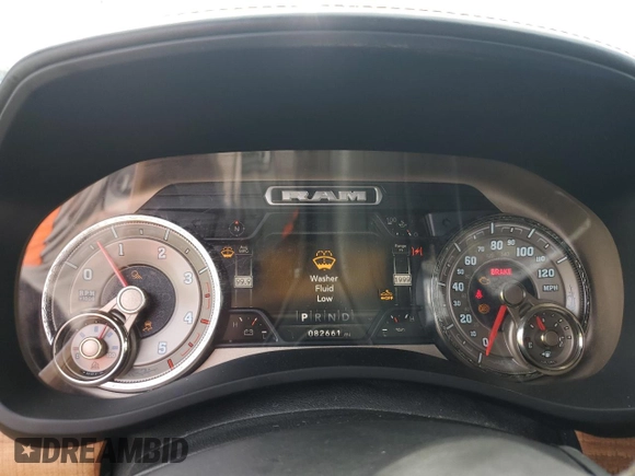 2019 Ram 3500 Longhorn with VIN 3C63RRKL7KG715538, listed as a Copart auction lot 72367064 with 82,661 mi miles and Salvage Title. Bid and sale history available at carsss.com. Image 9.