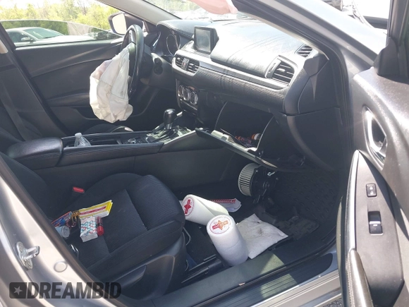 2016 Mazda 6 i Sport with VIN JM1GJ1U53G1406818, listed as a IAAI auction lot 41987697 with 160,508 mi miles and . Bid and sale history available at DreamBid. Image 5.