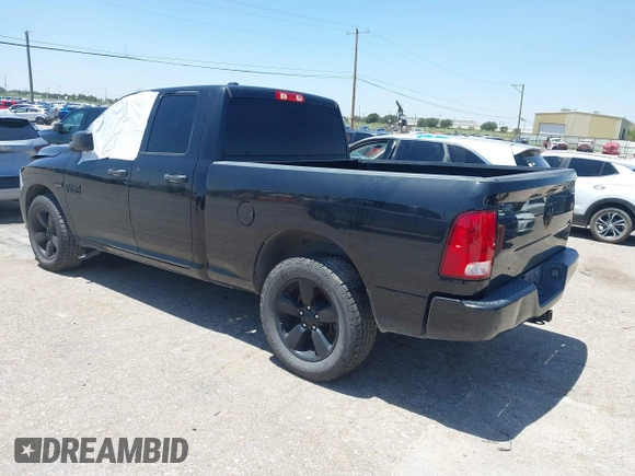 2018 Ram 1500 Tradesman with VIN 1C6RR6FT3JS325630, listed as a IAAI auction lot 42529009 with 125,522 mi miles and . Bid and sale history available at DreamBid. Image 3.