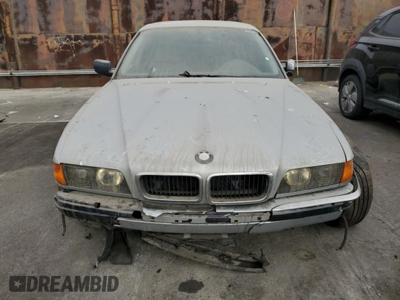 1995 BMW 7 Series 740i with VIN WBAGF6324SDH08566, listed as a Copart auction lot 86074374 with 0 mi miles and Clean Title. Bid and sale history available at carsss.com. Image 5.