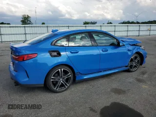 2021 BMW 2 Series 228i with VIN WBA53AK00M7J43699, listed as a Copart auction lot 55928355 with 86,544 mi miles and Salvage title. Bid and sale history available at DreamBid. Image 3.