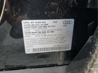 2020 Audi SQ5 Premium Plus with VIN WA1B4AFY4L2123545, listed as a Copart auction lot 71704534 with Not Provided miles and Salvage Title. Bid and sale history available at DreamBid. Image 15.