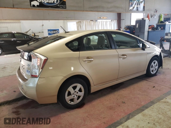 2010 Toyota Prius II with VIN JTDKN3DU9A1011714, listed as a Copart auction lot 48711175 with 171,170 mi miles and Salvage Title. Bid and sale history available at carsss.com. Image 3.