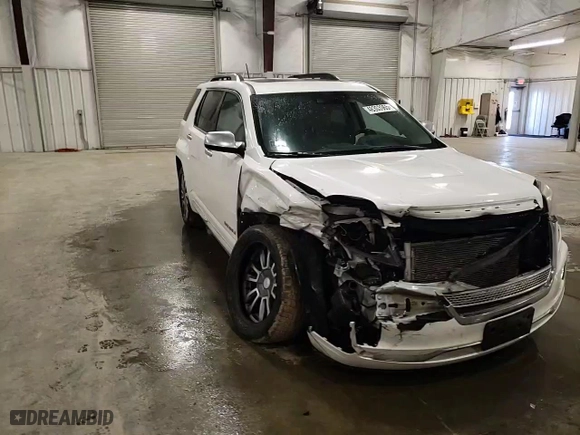 2017 GMC Terrain Denali with VIN 2GKFLVE30H6262562, listed as a Copart auction lot 48303965 with 138,357 mi miles and Salvage Title. Bid and sale history available at carsss.com. Image 12.