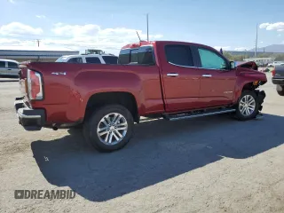 2019 GMC Canyon 4WD SLT with VIN 1GTG6DEN6K1100982, listed as a Copart auction lot 66364384 with 0 mi miles and Salvage Title. Bid and sale history available at carsss.com. Image 3.