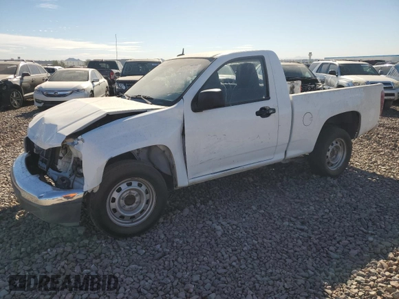 2012 GMC Canyon Work Truck with VIN 1GTC5LF96C8150867, listed as a Copart auction lot 68546124 with Not Provided miles and Salvage Title. Bid and sale history available at carsss.com. Image 1.