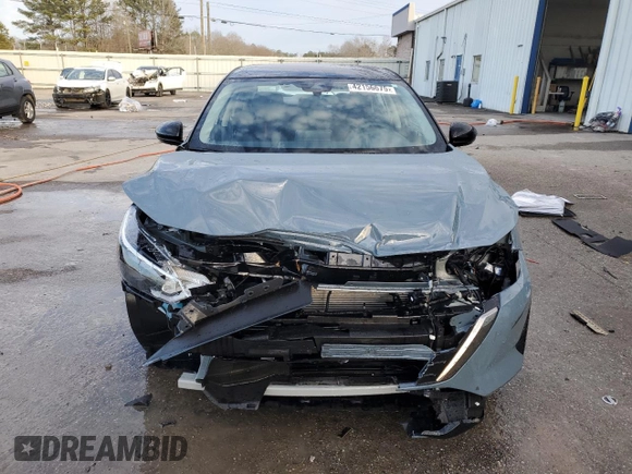 2025 Nissan Sentra SR with VIN 3N1AB8DV3SY246281, listed as a Copart auction lot 42156675 with 668 mi miles and Salvage Title. Bid and sale history available at DreamBid. Image 5.