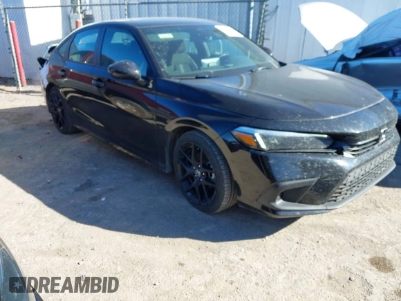 2024 Honda Civic Sport with VIN 2HGFE2F53RH507866, listed as a IAAI auction lot 41240327 with 33,260 mi miles and . Bid and sale history available at DreamBid. Image 1.
