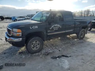 2006 GMC Sierra 2500HD SLT z VIN 1GTHK29D56E291203, wystawiony jako Copart lot #43912665 z przebiegiem Nie podano mil oraz Szkoda całkowita • Salvage title. Historia ofert i sprzedaży dostępna na DreamBid. Obrazek 1.