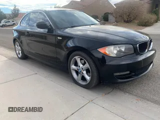 2010 BMW 1 Series 128i with VIN WBAUP9C58AVF49460, listed as a Copart auction lot 85806914 with 252,819 mi miles and Clean Title. Bid and sale history available at carsss.com. Image 1.