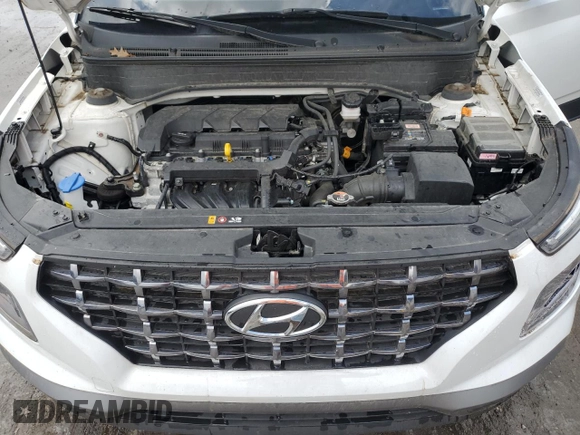 2022 Hyundai Venue SEL with VIN KMHRC8A33NU183976, listed as a Copart auction lot 60306645 with 17,066 mi miles and Salvage title. Bid and sale history available at DreamBid. Image 12.