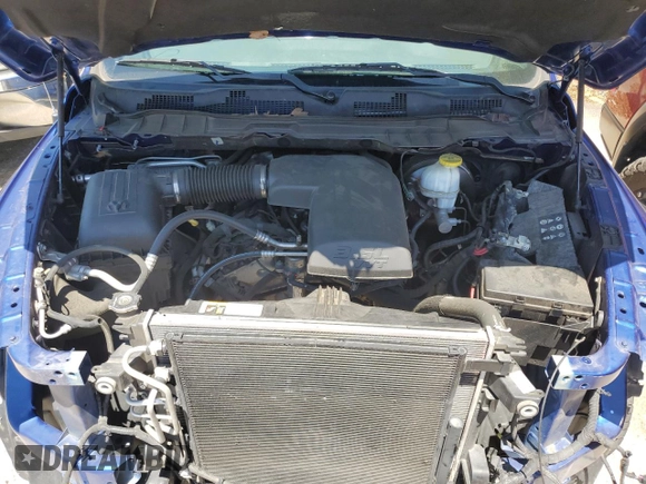 2018 Ram 1500 SLT with VIN 1C6RR7GG7JS247280, listed as a Copart auction lot 56321714 with 92,296 mi miles and Salvage title. Bid and sale history available at DreamBid. Image 11.