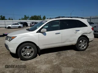 2009 Acura MDX Tech Pkg with VIN 2HNYD28659H001840, listed as a Copart auction lot 63288324 with 283,596 mi miles and Salvage Title. Bid and sale history available at carsss.com. Image 1.