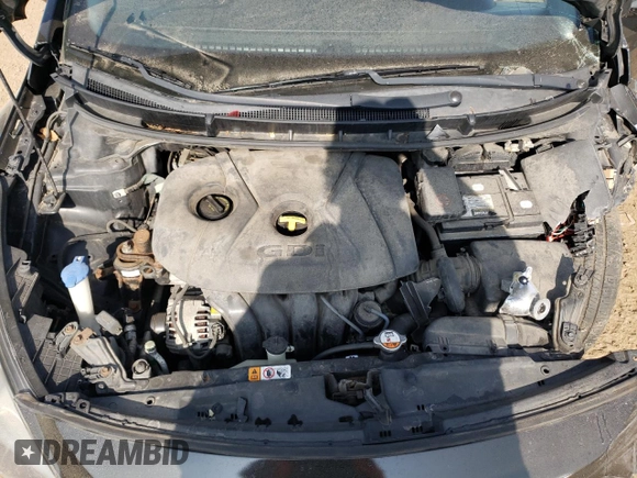 2016 Hyundai Elantra GT with VIN KMHD35LH7GU295801, listed as a Copart auction lot 68024214 with 0 mi miles and Salvage Title. Bid and sale history available at carsss.com. Image 13.