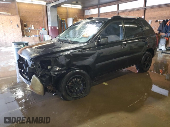2009 Kia Sportage LX with VIN KNDJF724797567810, listed as a Copart auction lot 42012625 with Not Provided miles and Salvage Title. Bid and sale history available at DreamBid. Image 1.