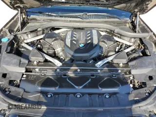 2023 BMW X6 M50i with VIN 5UXCY8C02P9N58629, listed as a Copart auction lot 66108284 with 17,871 mi miles and Salvage Title. Bid and sale history available at carsss.com. Image 12.