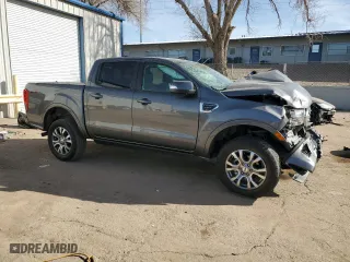 2023 Ford Ranger XL with VIN 1FTER4FHXPLE01418, listed as a Copart auction lot 86150804 with 25,387 mi miles and Salvage Title. Bid and sale history available at carsss.com. Image 4.