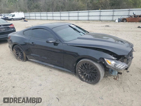 2017 Ford Mustang V6 with VIN 1FA6P8AM5H5271176, listed as a Copart auction lot 48754635 with 91,658 mi miles and Salvage Title. Bid and sale history available at carsss.com. Image 4.