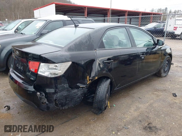 2012 Kia Forte EX with VIN KNAFU4A20C5603766, listed as a IAAI auction lot 41655214 with 127,402 mi miles. Bid and sale history available at carsss.com. Image 4.
