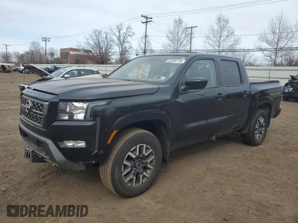 2022 Nissan Frontier SV with VIN 1N6ED1EKXNN688414, listed as a Copart auction lot 48594735 with 47,123 mi miles and Salvage title. Bid and sale history available at DreamBid. Image 1.